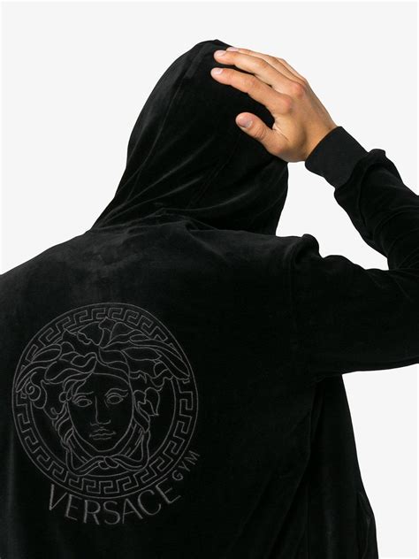 versace logo medusa hoodie|Versace Medusa shirt men's uk.